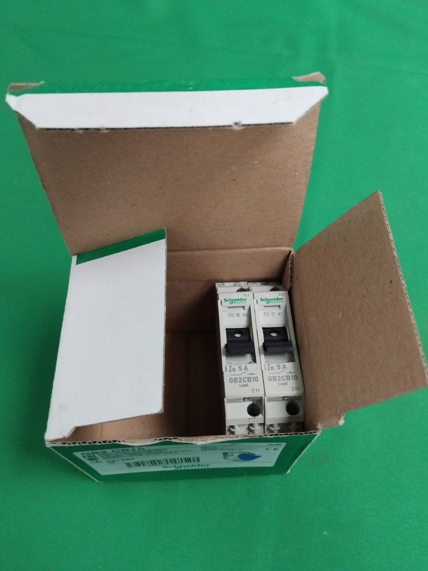 Schneider-Electric GB2 CB10 GB2CB10 Box of 2 units