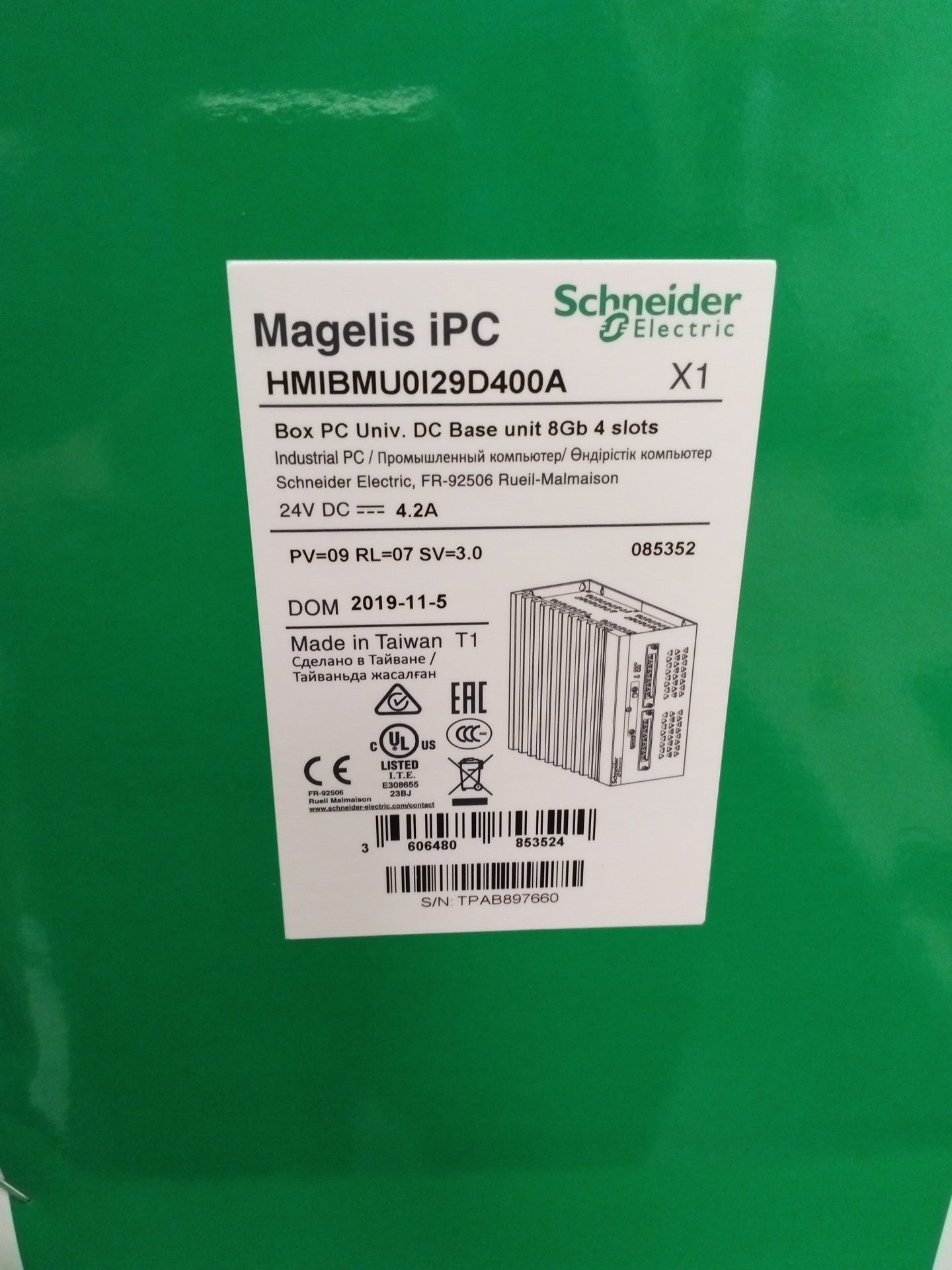 Schneider-Electric HMIBMU0I29D400A HMIBMU0I29D400A