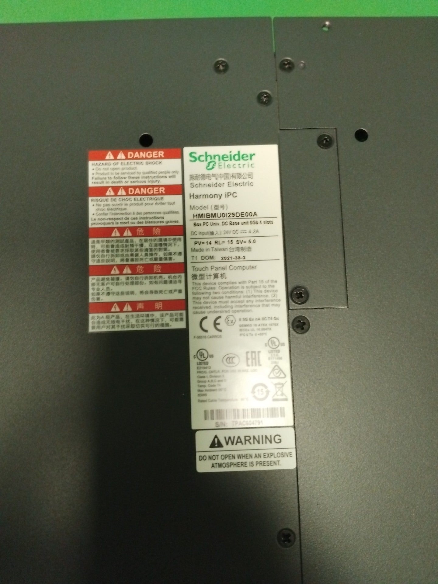 Schneider-Electric HMIBMU0I29DE00A HMIBMU0I29DE00A