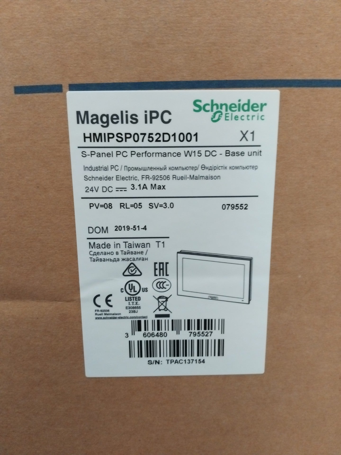 Schneider-Electric HMIPSP0752D1001 HMIPSP0752D1001
