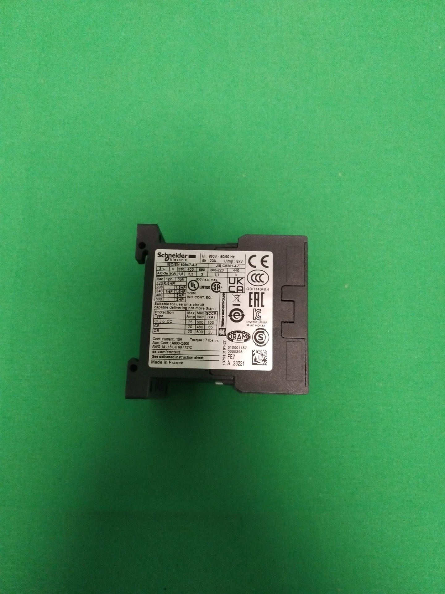 Schneider-Electric LC1K0610FE7 LC1K0610FE7