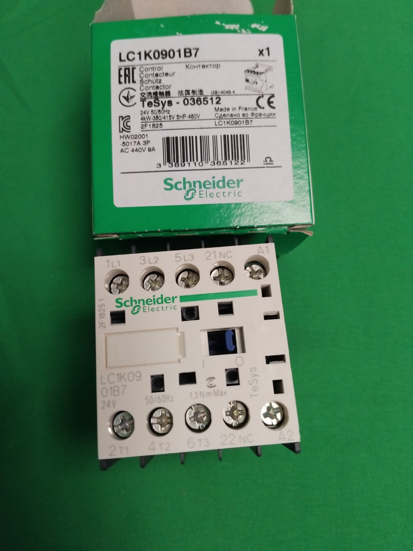 Schneider-Electric LC1K0901B7 LC1K0901B7