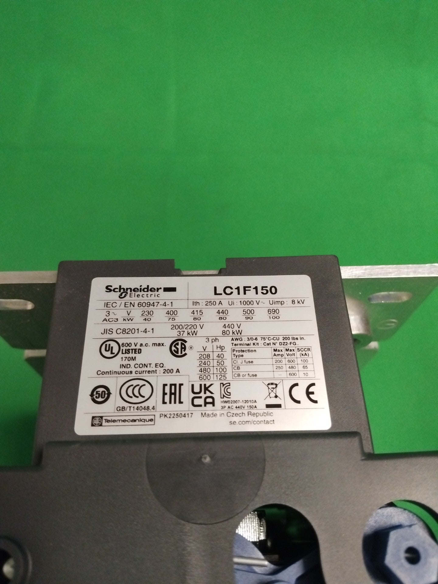 Schneider-Electric LC1 F150BD LC1F150BD