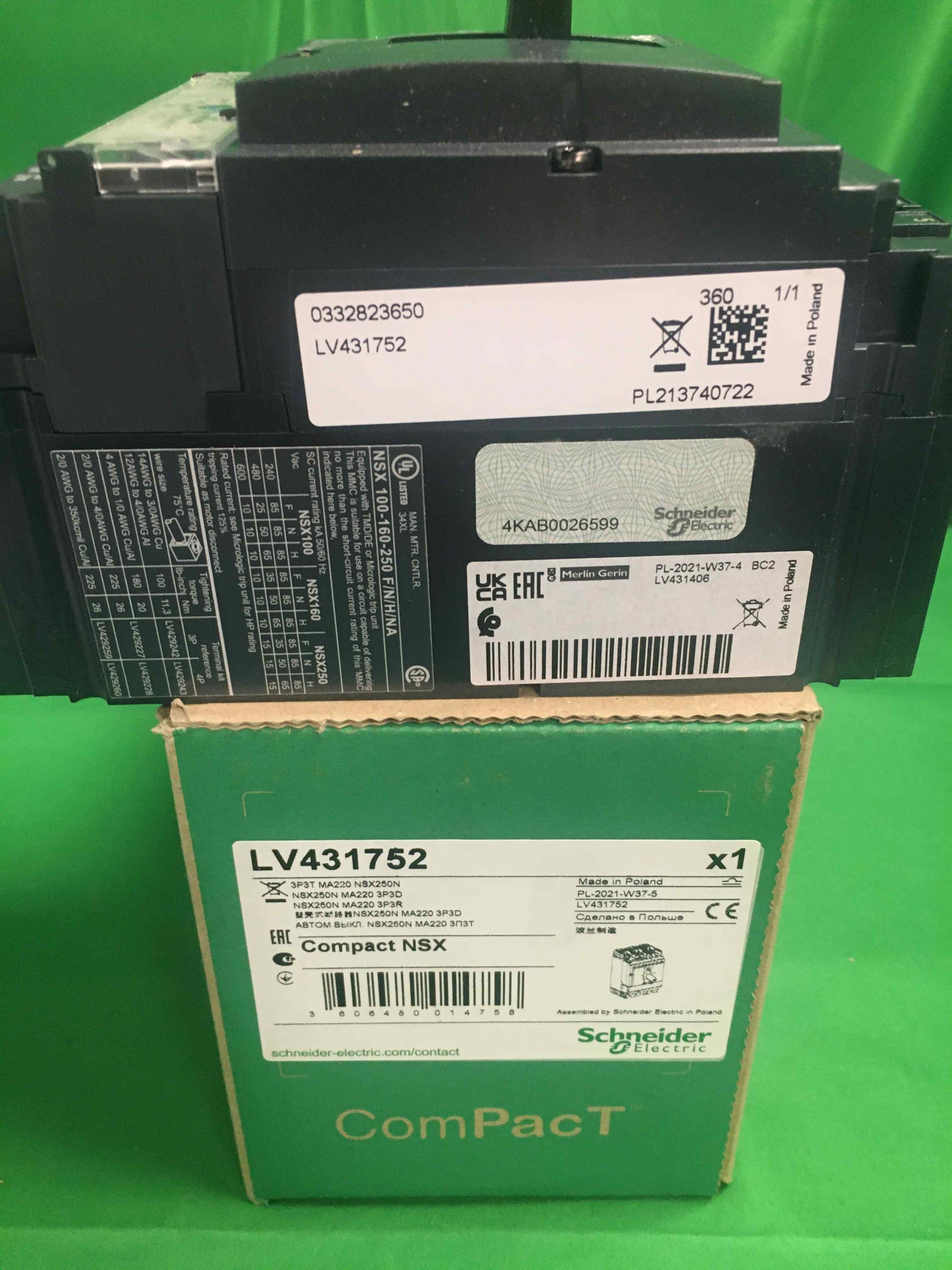 Schneider-Electric LV431752 LV431752