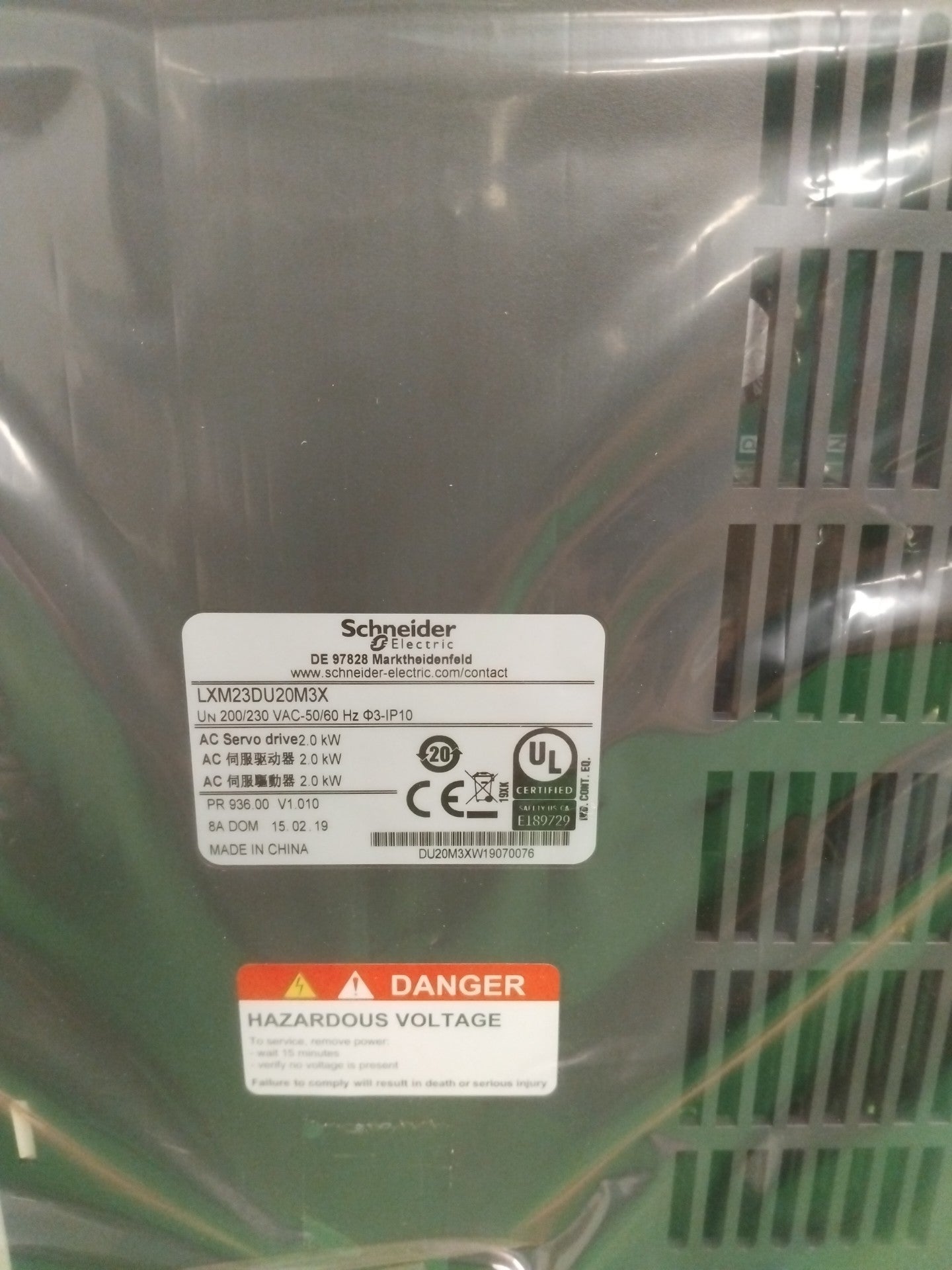 Schneider-Electric LXM23DU20M3X LXM23DU20M3X