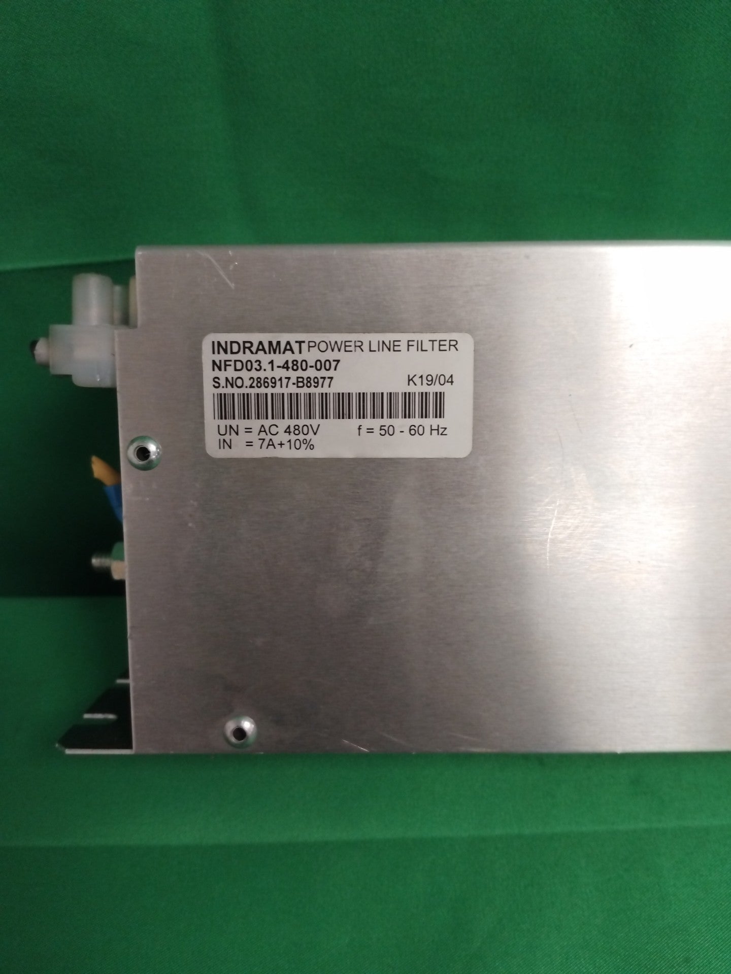 INDRAMAT NFD03.1-480-007 NFD031480007 LINE FILTER