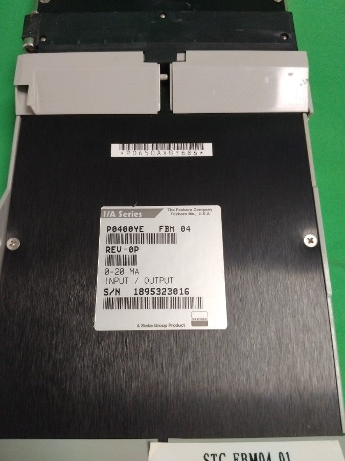 FOXBORO P0400YE P0400YE