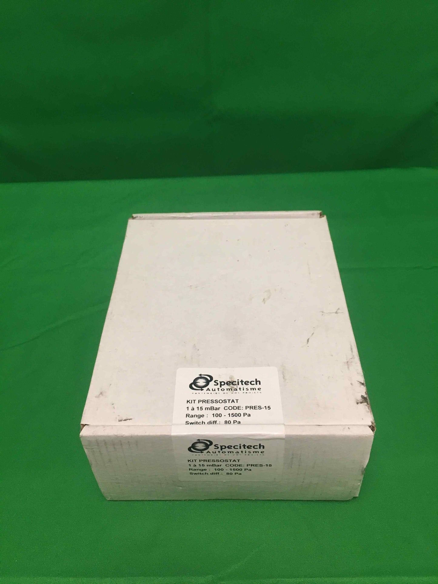 Specitech PRES-15 KITPRESSOSTATPRES15 SEALED