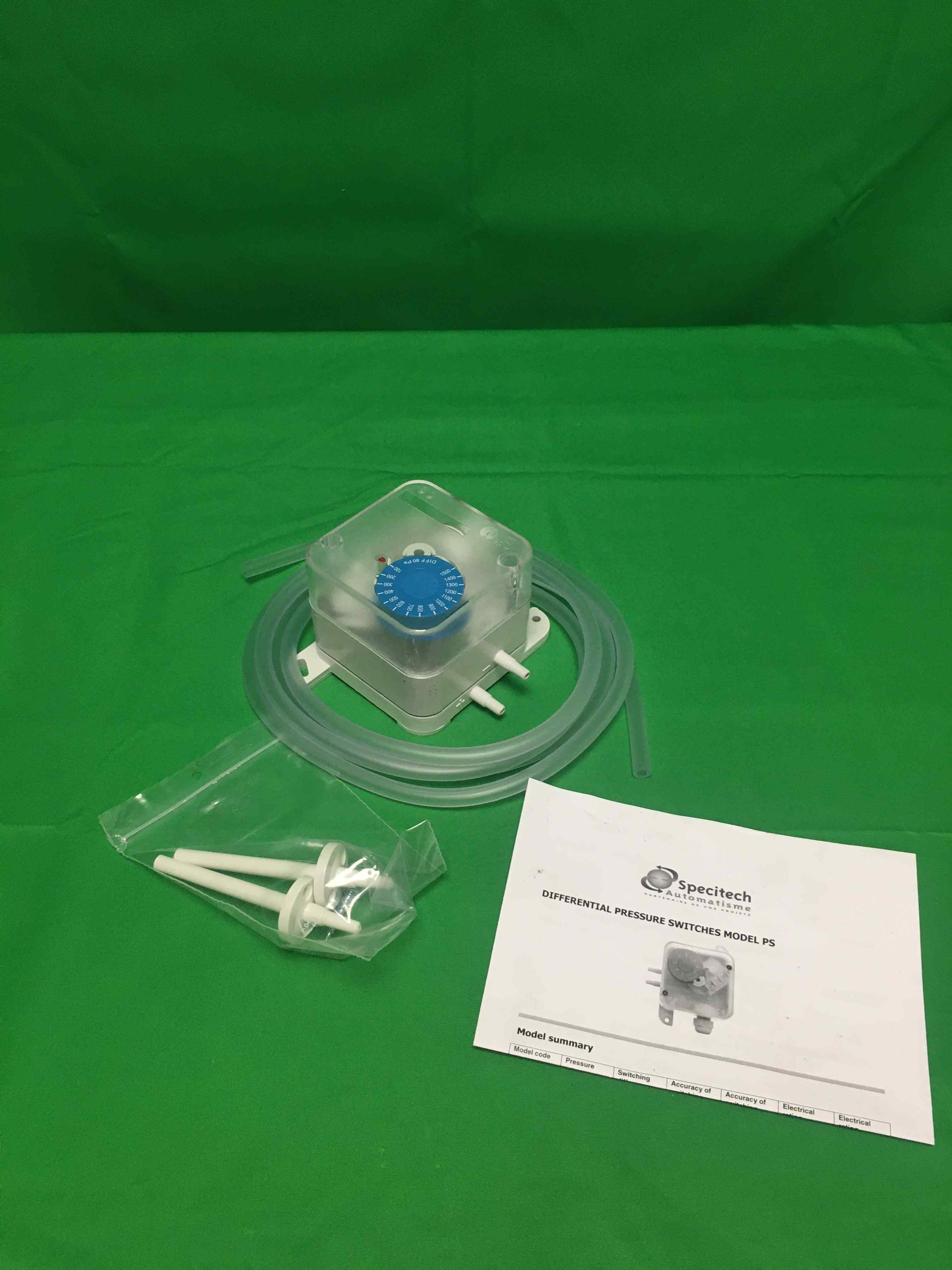 Specitech PRES-15 PRES15 OPEN BOX KIT PRESSOSTAT