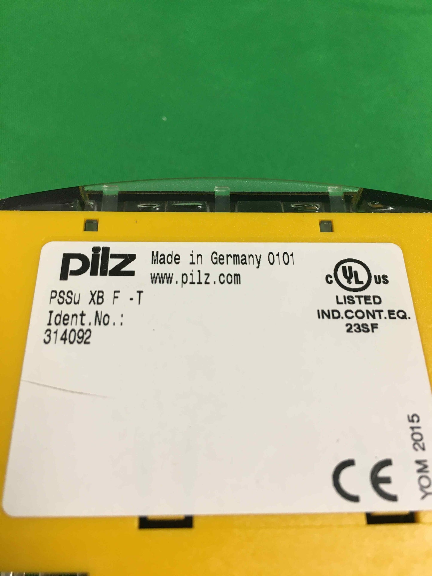 PILZ PSSu XB F-T PSSuXBFT NO:314092