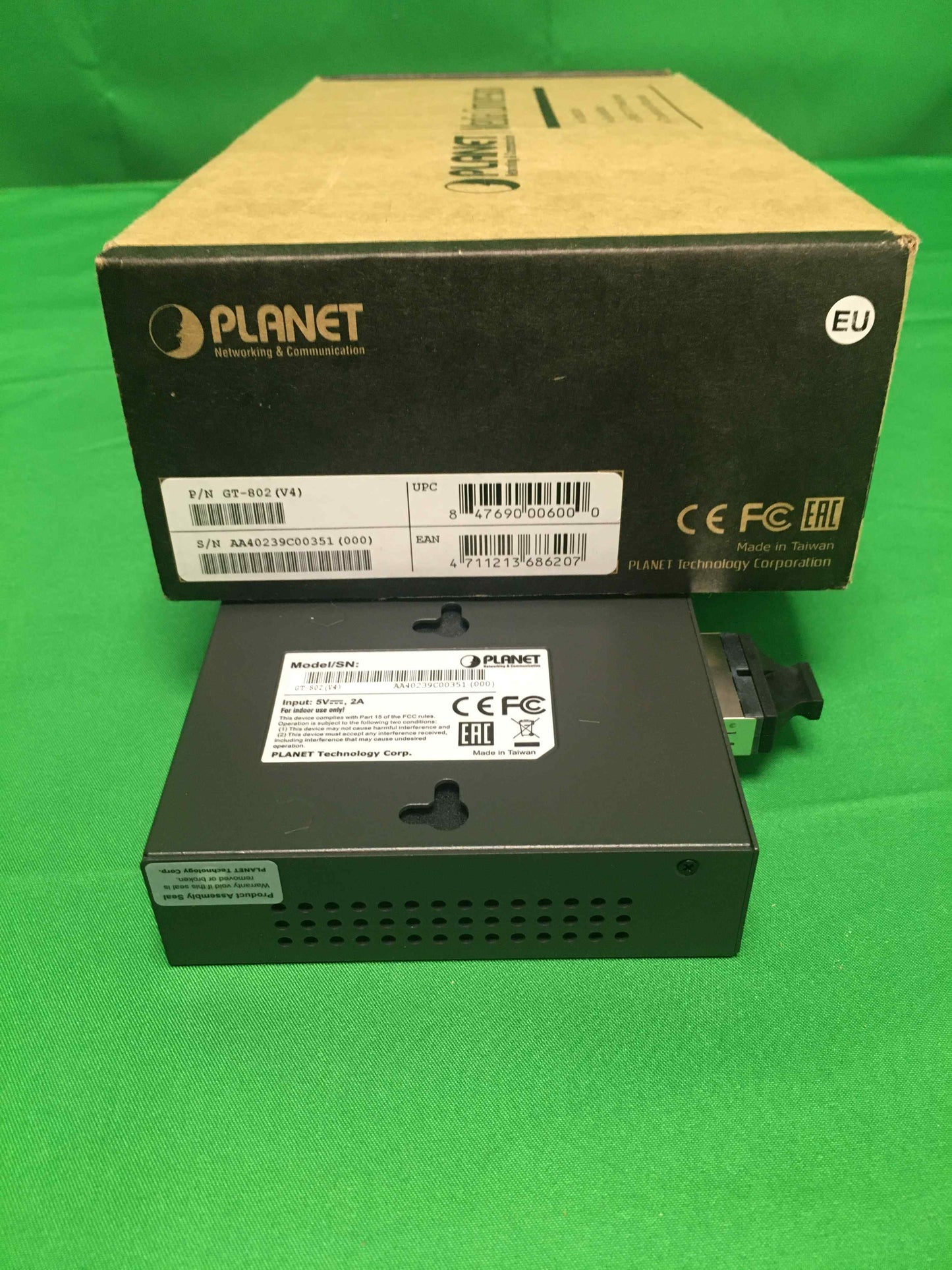 PLANET GT-802 GT802 P/N GT-802