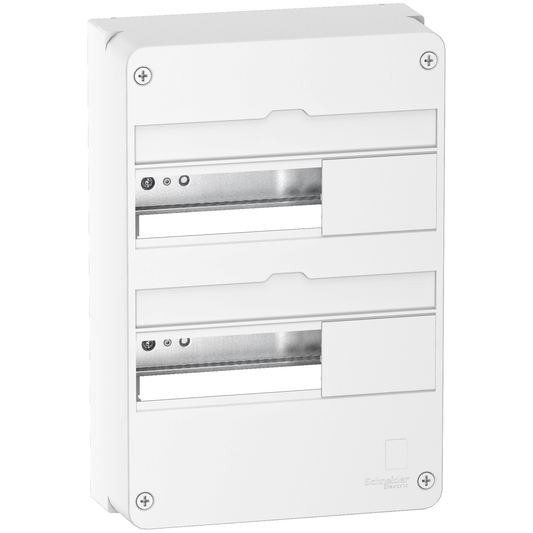 Schneider Electric-R9H13402W-Reconditionné - Resi9 - Coffret en saillie Blanc - 2 rangées de 13 modules