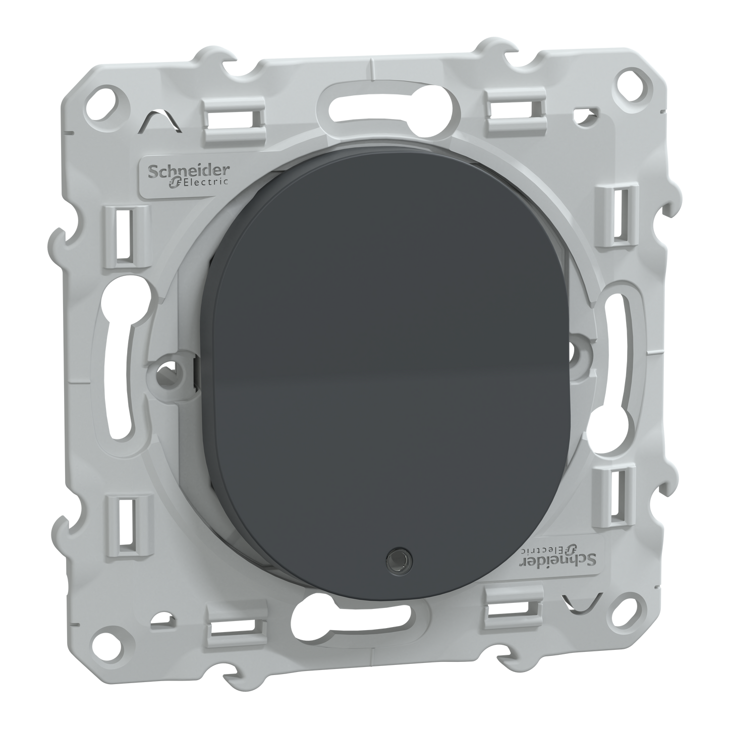 Schneider Electric-S340263W-Reconditionné - Ovalis - va et vient - 10AX - lumineux ou témoin - Anthracite