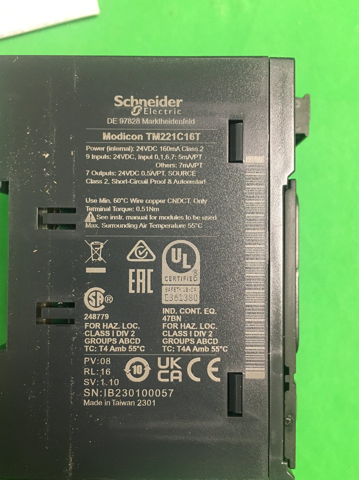 Siemens-TM221C16T/TM221C16T