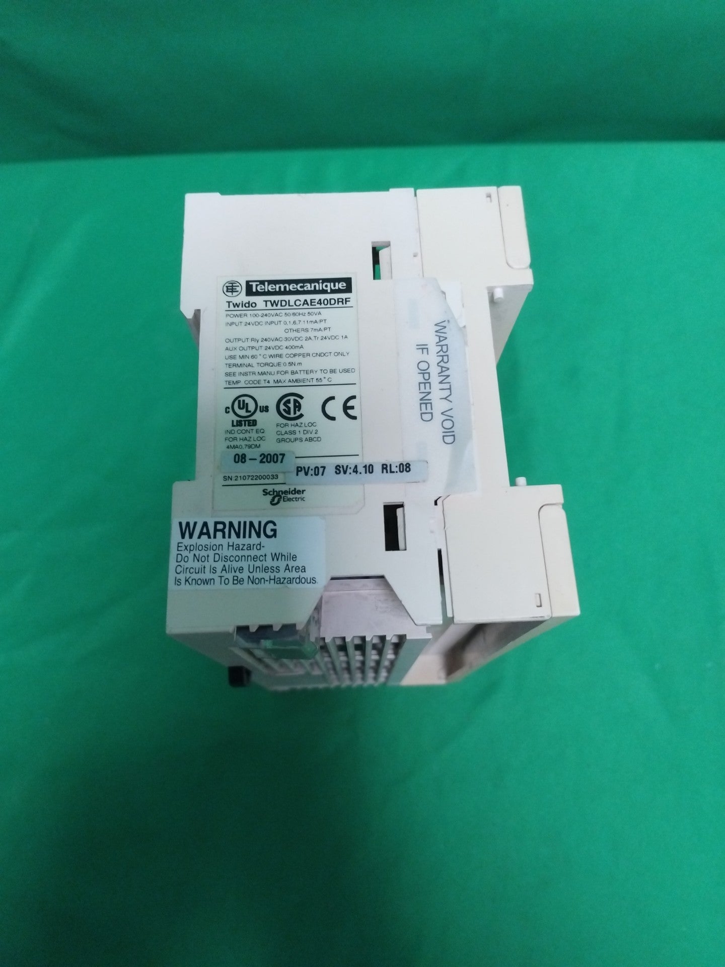Telemecanique TWDLCAE40DRF TWDLCAE40DRF Defective