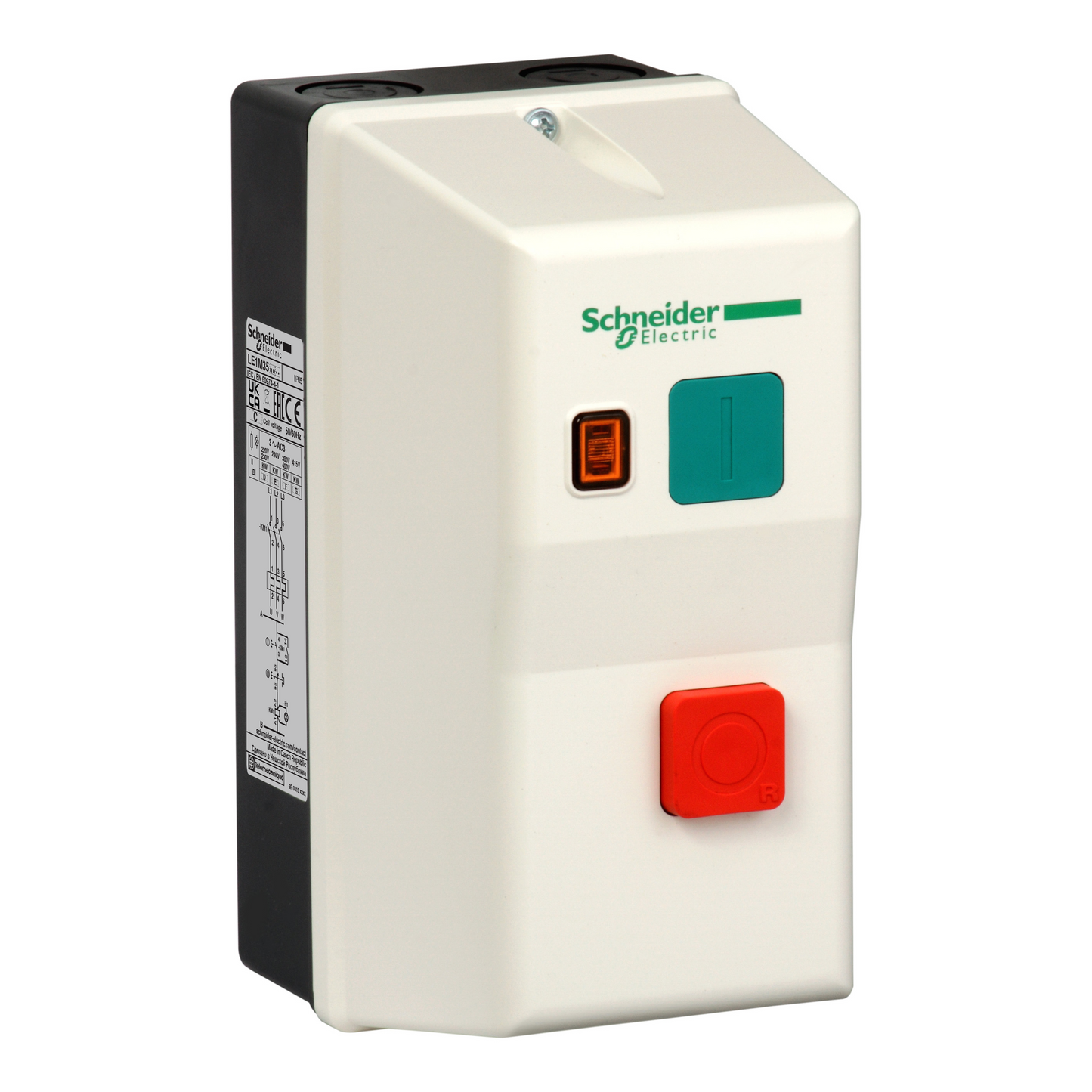Schneider Electric-LE1M35P710-TeSys LE1M - démarreur en coffret - 2,6..3,7A - bobine 230Vca
