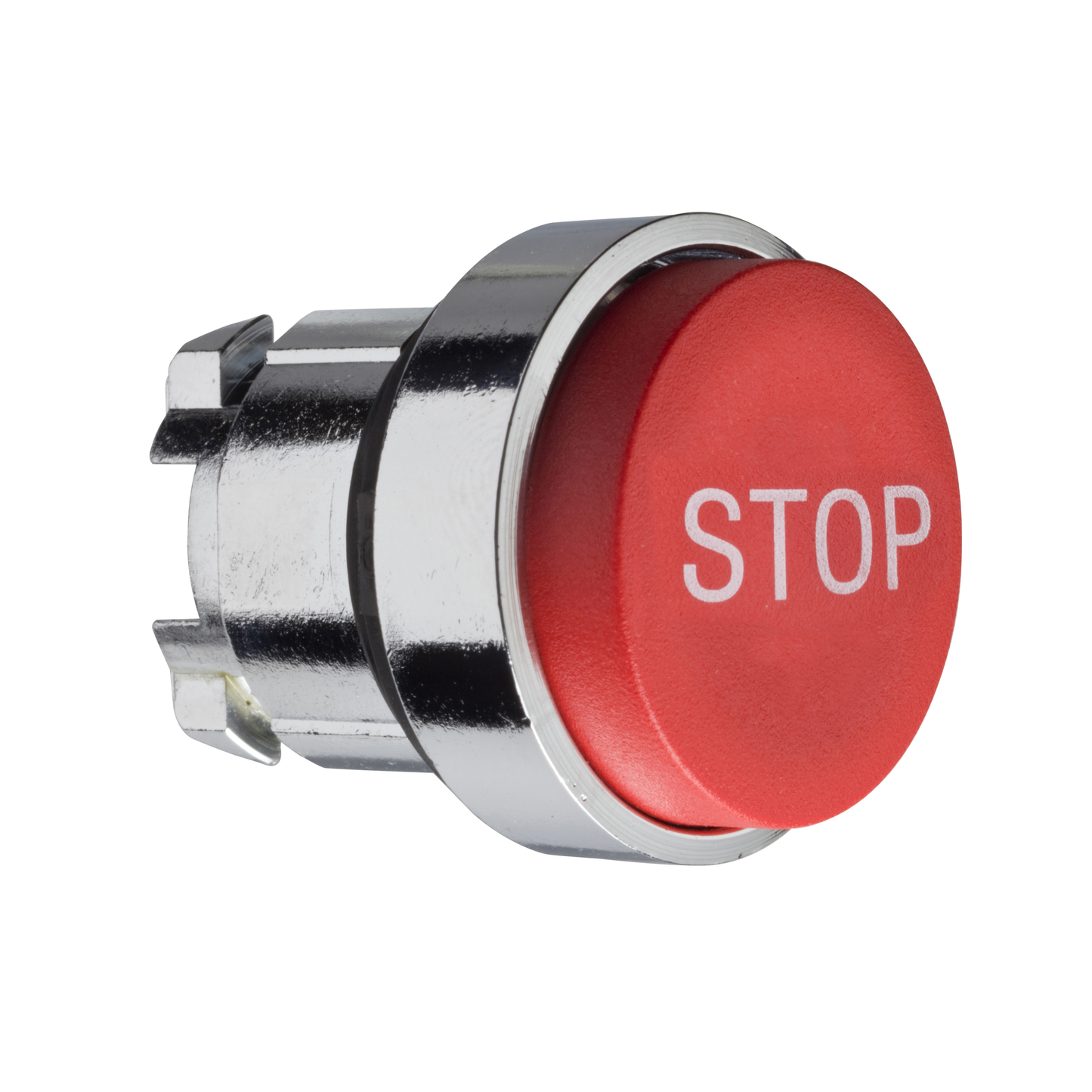 Schneider Electric-ZB4BL434-Harmony XB4 - tête bouton poussoir - Ø22 - dépassant - marqué - rouge