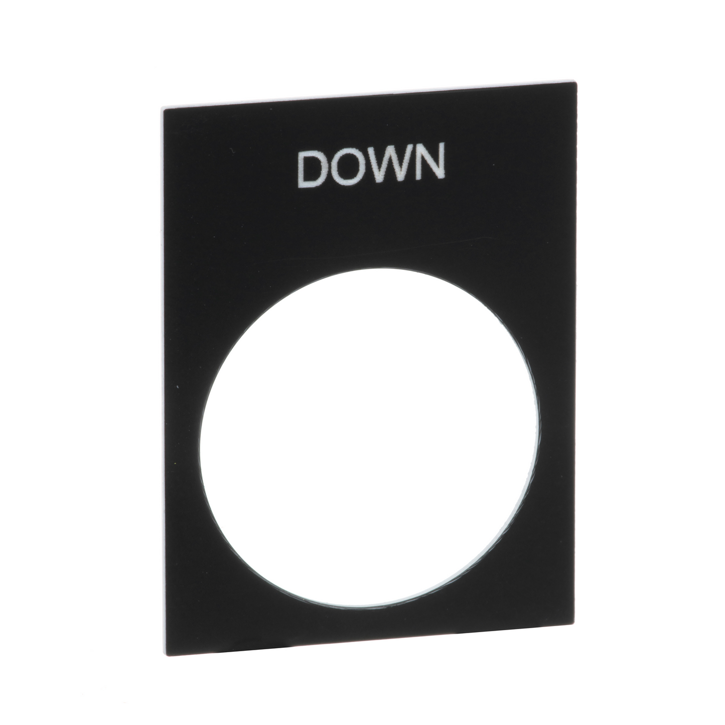 Schneider Electric-ZB2BY2308-Harmony - étiquette - 30x40mm - noir - DOWN