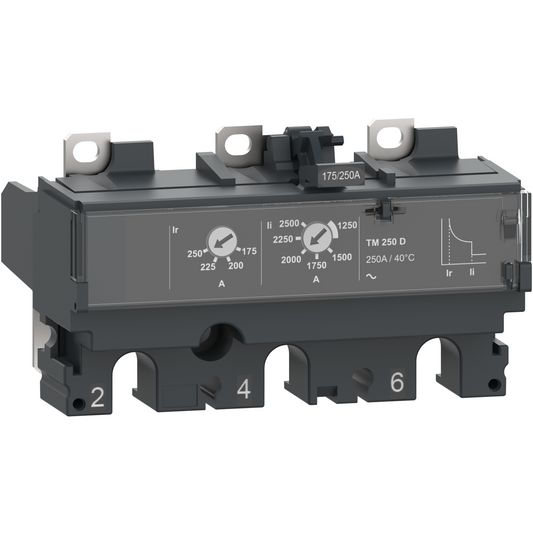 Schneider Electric-C253TM160-ComPacT NSX - Déclencheur magnéto-thermique - TM-D 160A - 3P3D pour NSX250