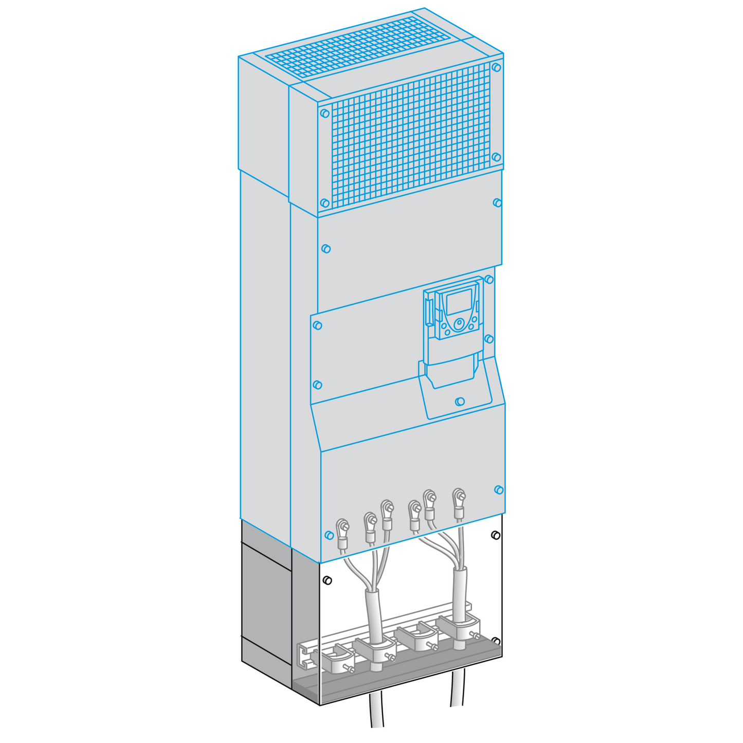 Schneider Electric-VW3A9112-KIT IP31 BORNIER PUISSANCE T12