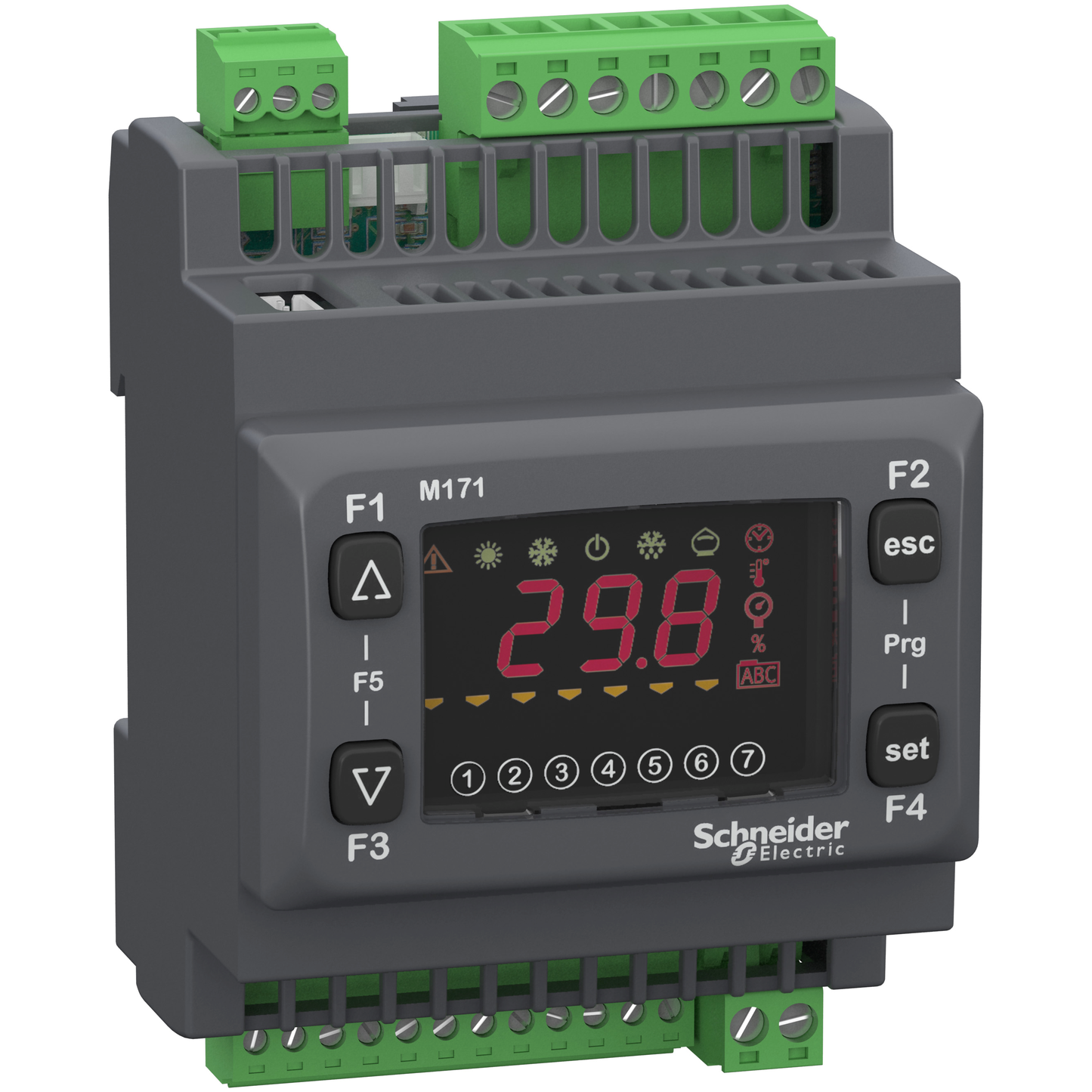 Schneider Electric-TM171ODM14R-M171 OPT. DISPLAY 14IO MO DBUS 100-240V]