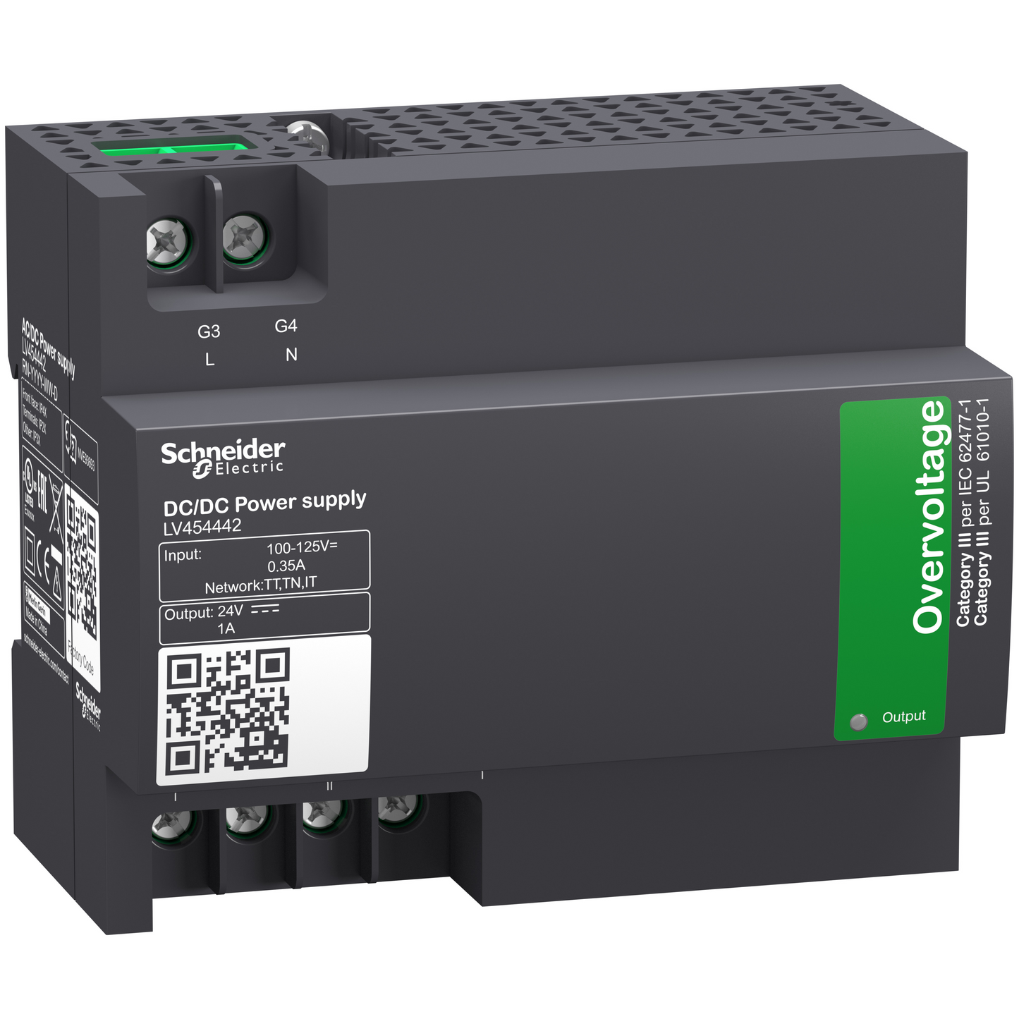 Schneider Electric-LV454442-Mod alim électrique 100/125Vcc