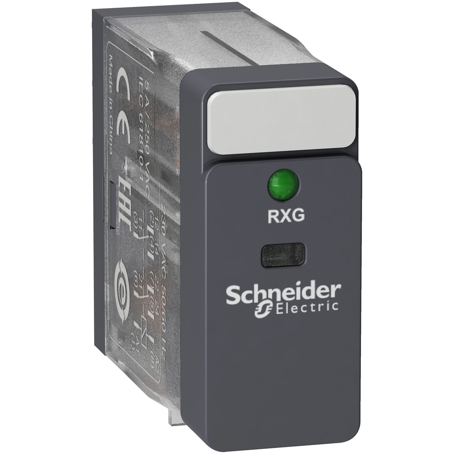 Schneider Electric-RXG23E7-Harmony Relay RXG - relais interface - embrochab - DEL - 2OF - 5A - 48VAC