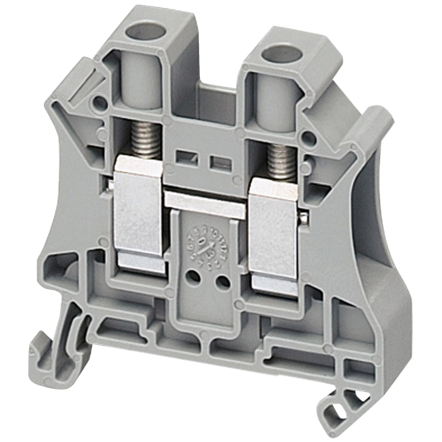 Schneider Electric-NSYTRV102-Borne à vis - passant - 2 points - 10mm² - gris