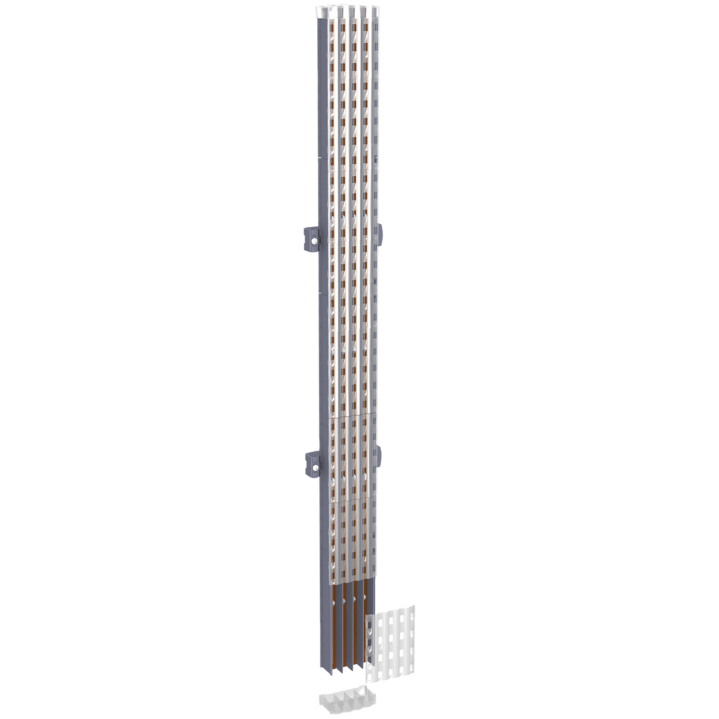 Schneider Electric-LVS04123-Linergy BW - Jeu de barres isolées - 400 A 4P - L=1000 mm (Powerclip)