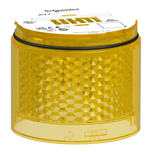 Schneider Electric-XVB7C28-Bloc lumineux fixe jaune