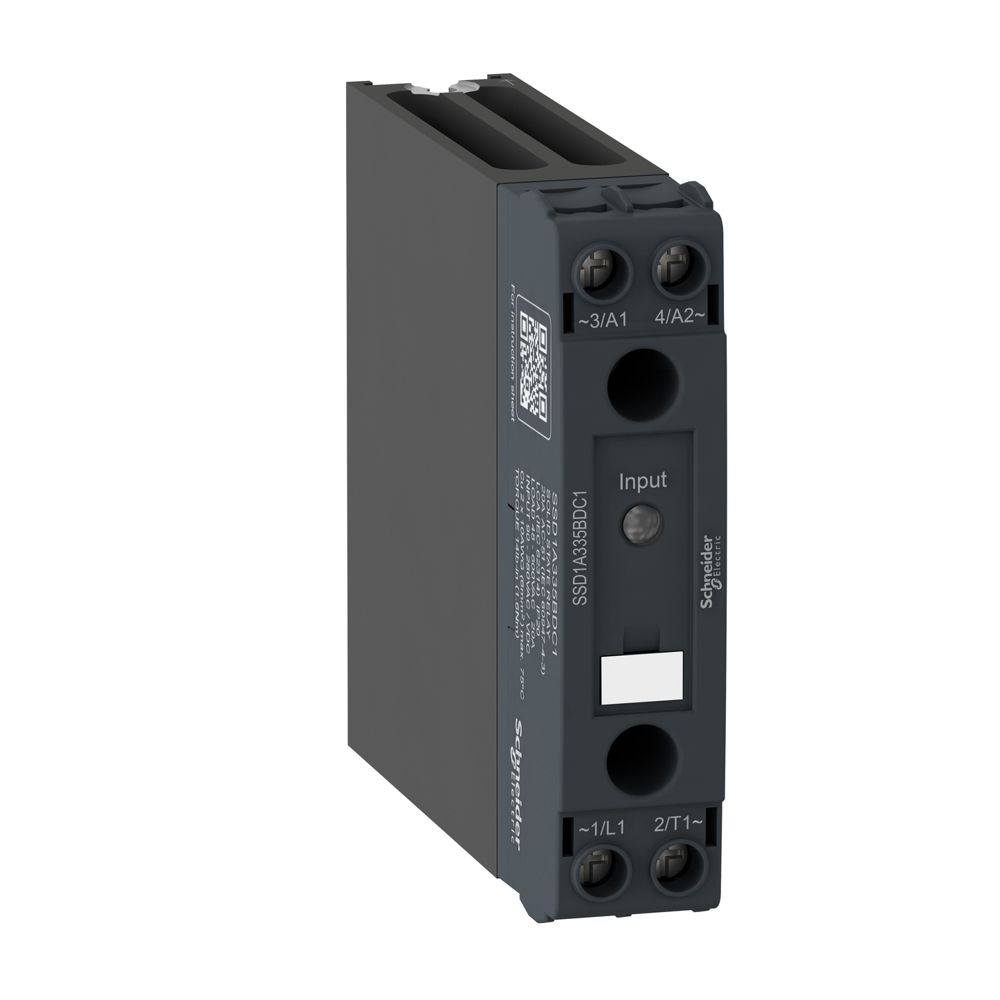Schneider Electric-SSD1A335M7C1-relais statique - rail DIN, 1 phase, simple phase