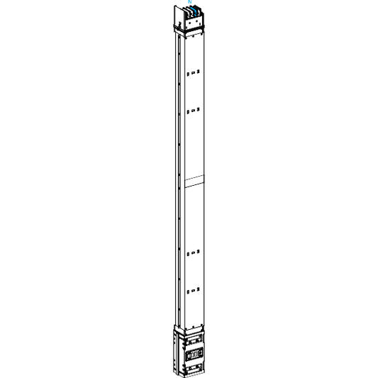 Schneider Electric-KSA1000CM4AF-Canalis KSA - élément spécial droit vertic. avec coupe feu 1000A - 700-1900 mm