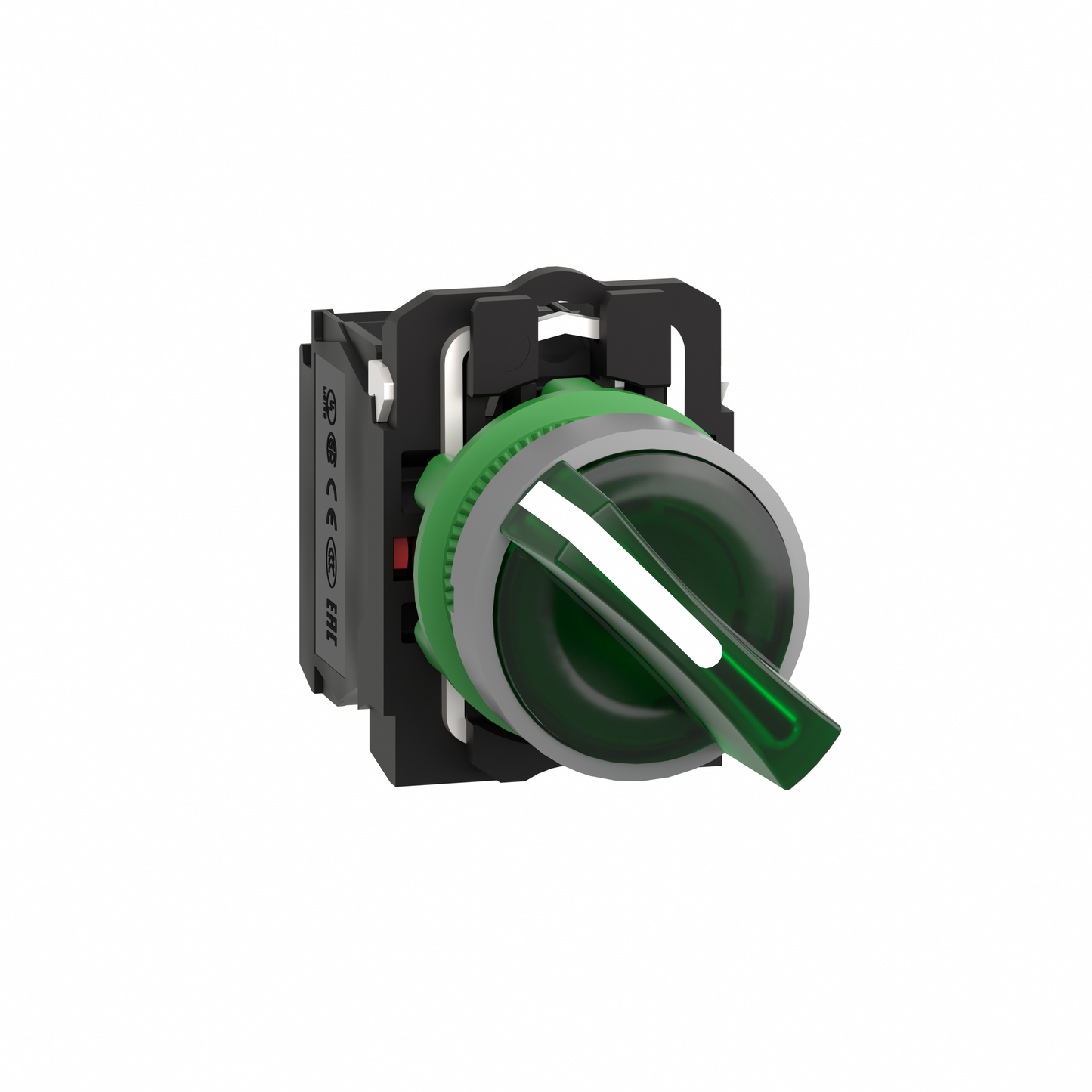Schneider Electric-XB5AK123M5C0-BT lumineux vert 1O+1F 230V
