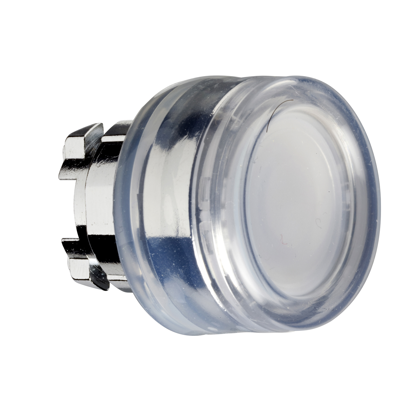 Schneider Electric-ZB4BP18-Harmony tête de bouton poussoir + capuchon IP69K - Ø22 - blanc