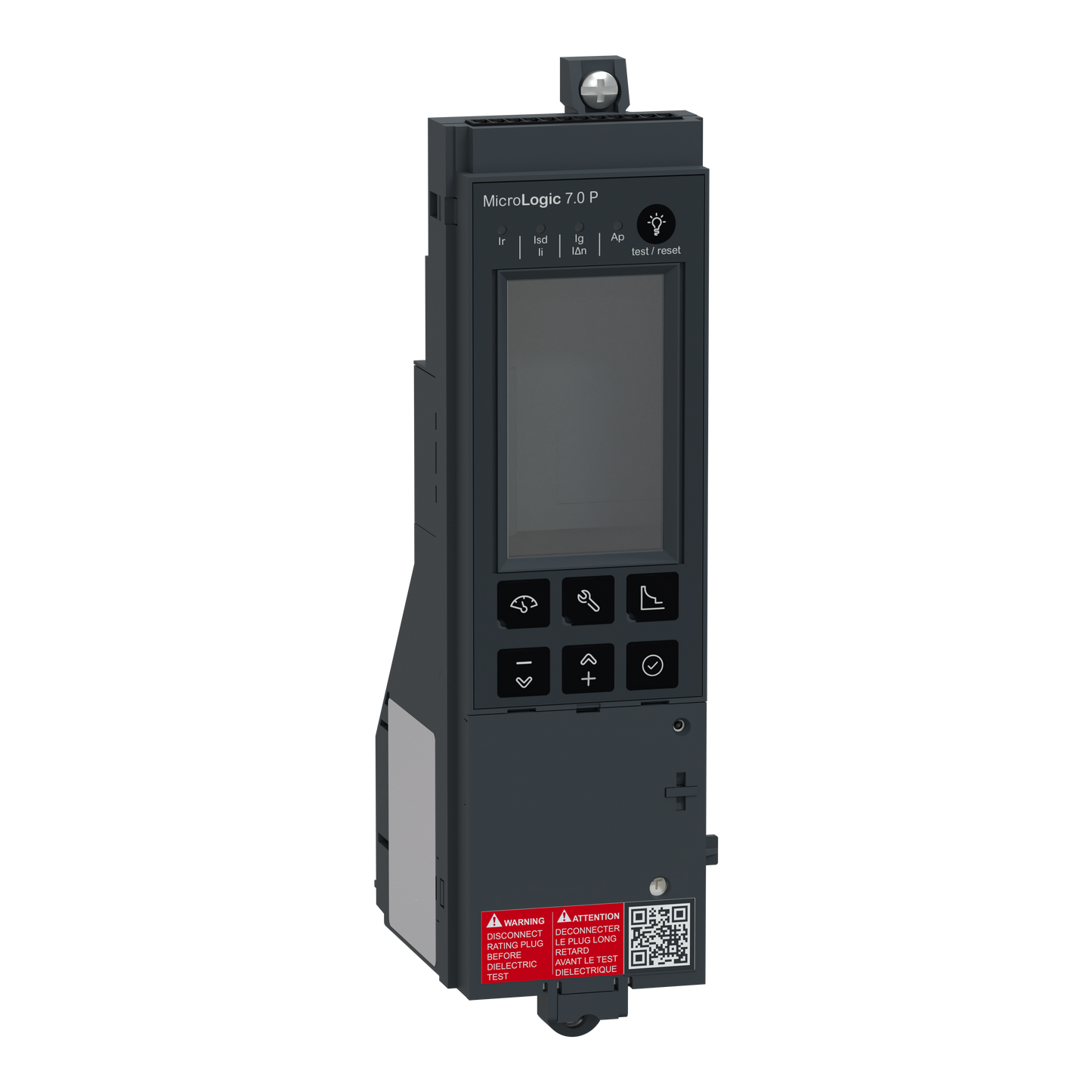 Schneider Electric-C7PFM-ComPacT NS - déclencheur MicroLogic 7.P - pour NS630b-1600 - fixe - manuel