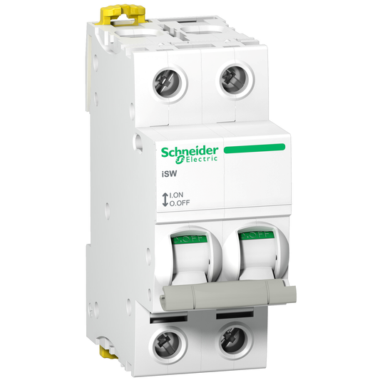 Schneider Electric-A9S65292-Acti9, iSW interrupteur-sectionneur 2P 125A 415VAC