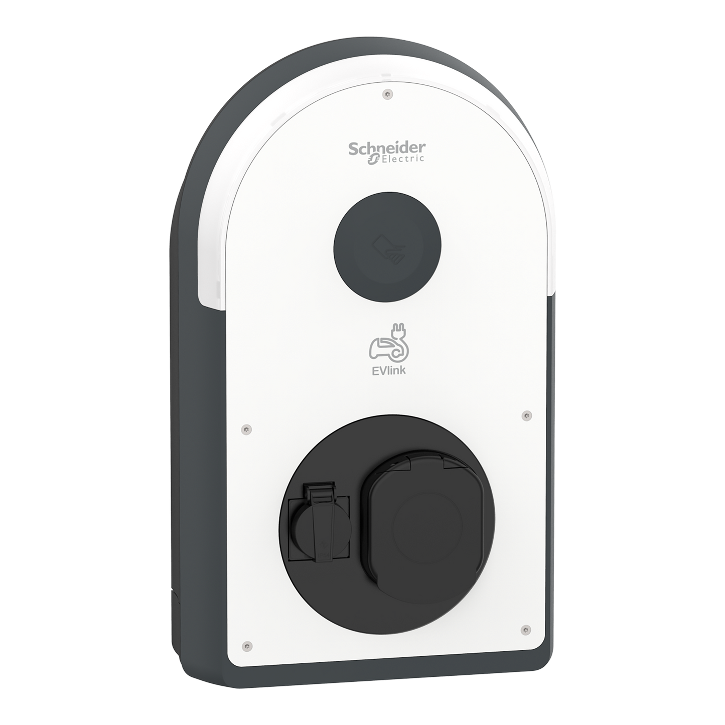 Schneider Electric-EVB3S07N4EAM-EVlink Pro AC 1PH-7,4 kW-32A-1 priseT2S+TE-RDC-DD 6 mA+RCD Type A +MNx+MID 1 PH