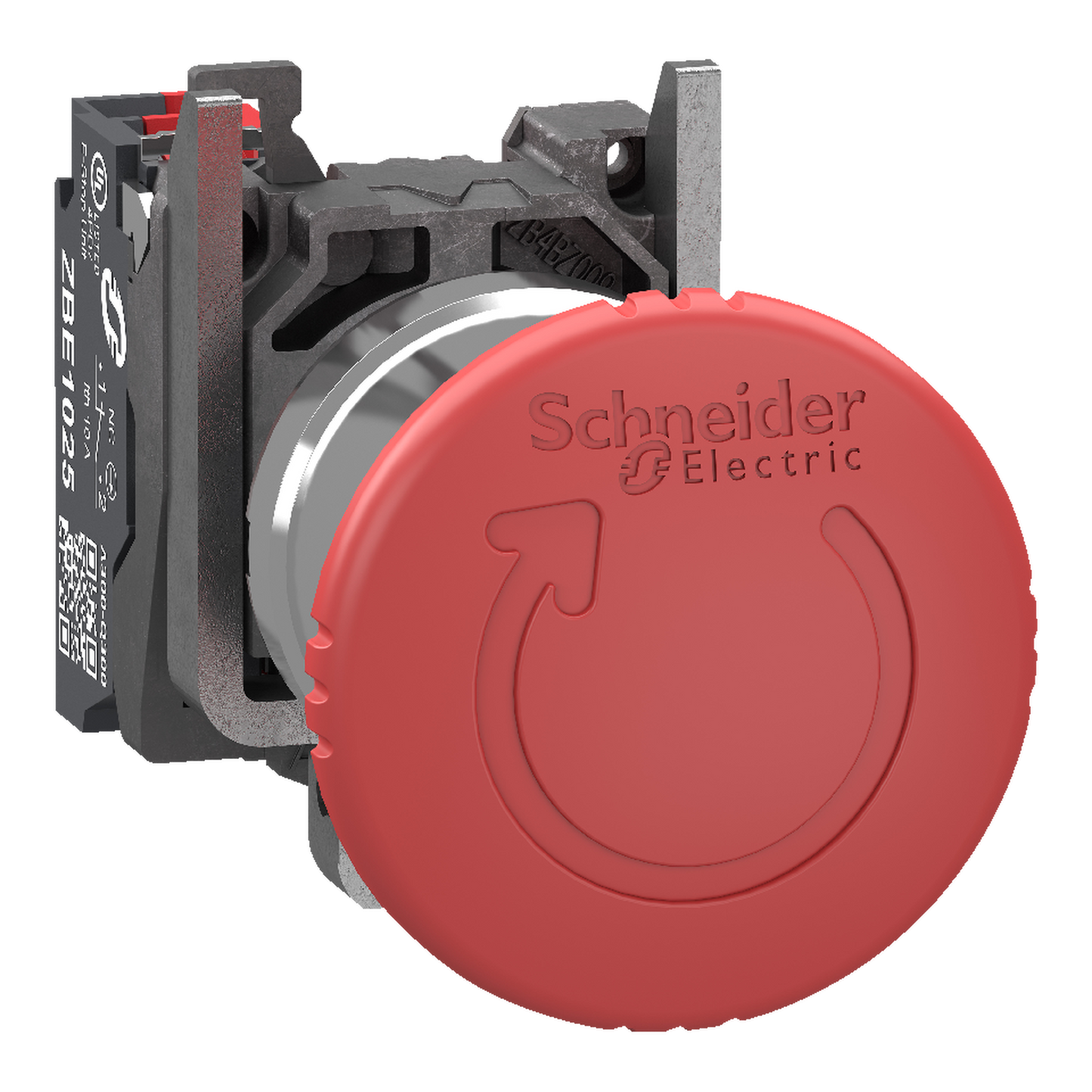 Schneider Electric-XB4BS84425-AU 1O PUSH IN XB4