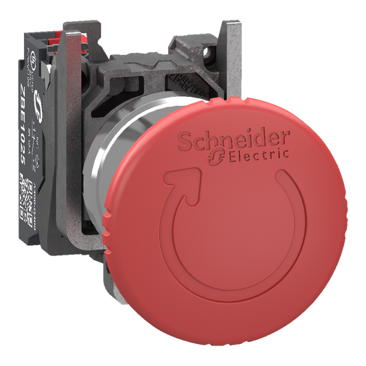 Schneider Electric-XB4BS84425-AU 1O PUSH IN XB4