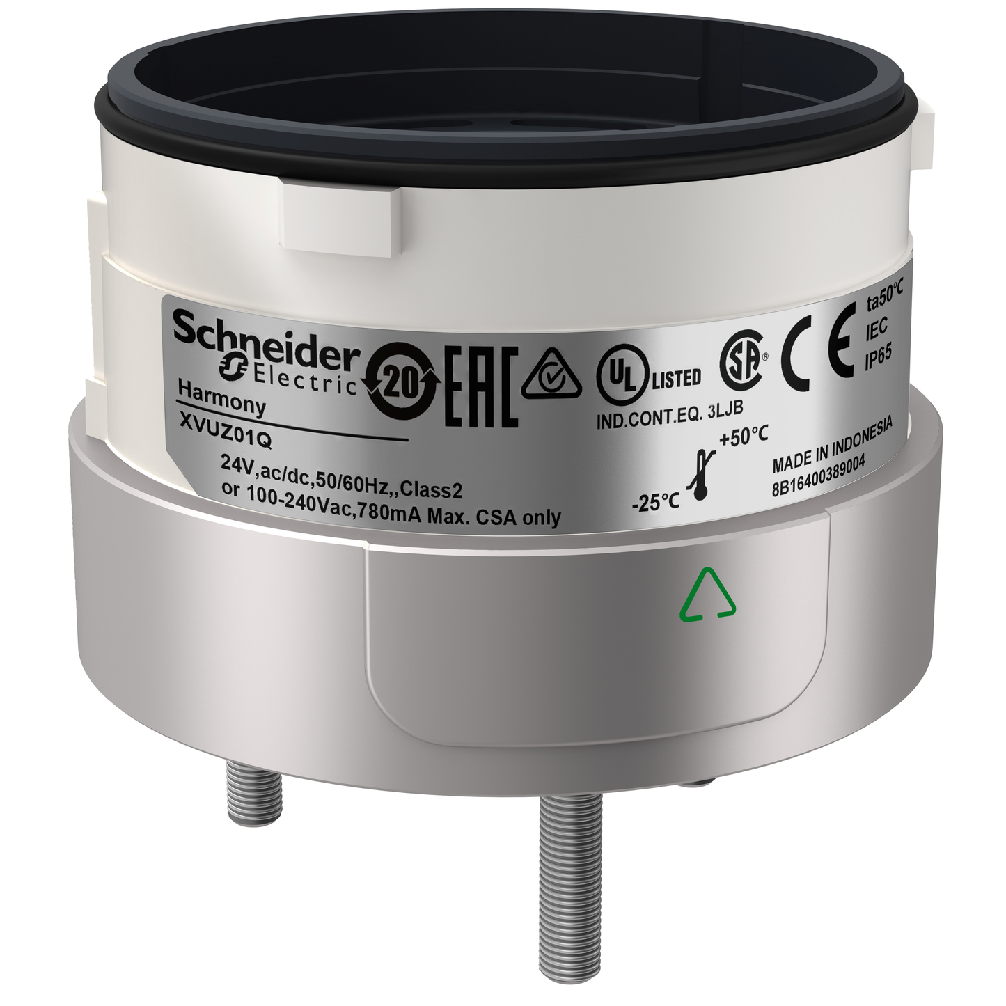 Schneider Electric-XVUZ01Q-BASE DIRECT 3VIS XVU GRIS