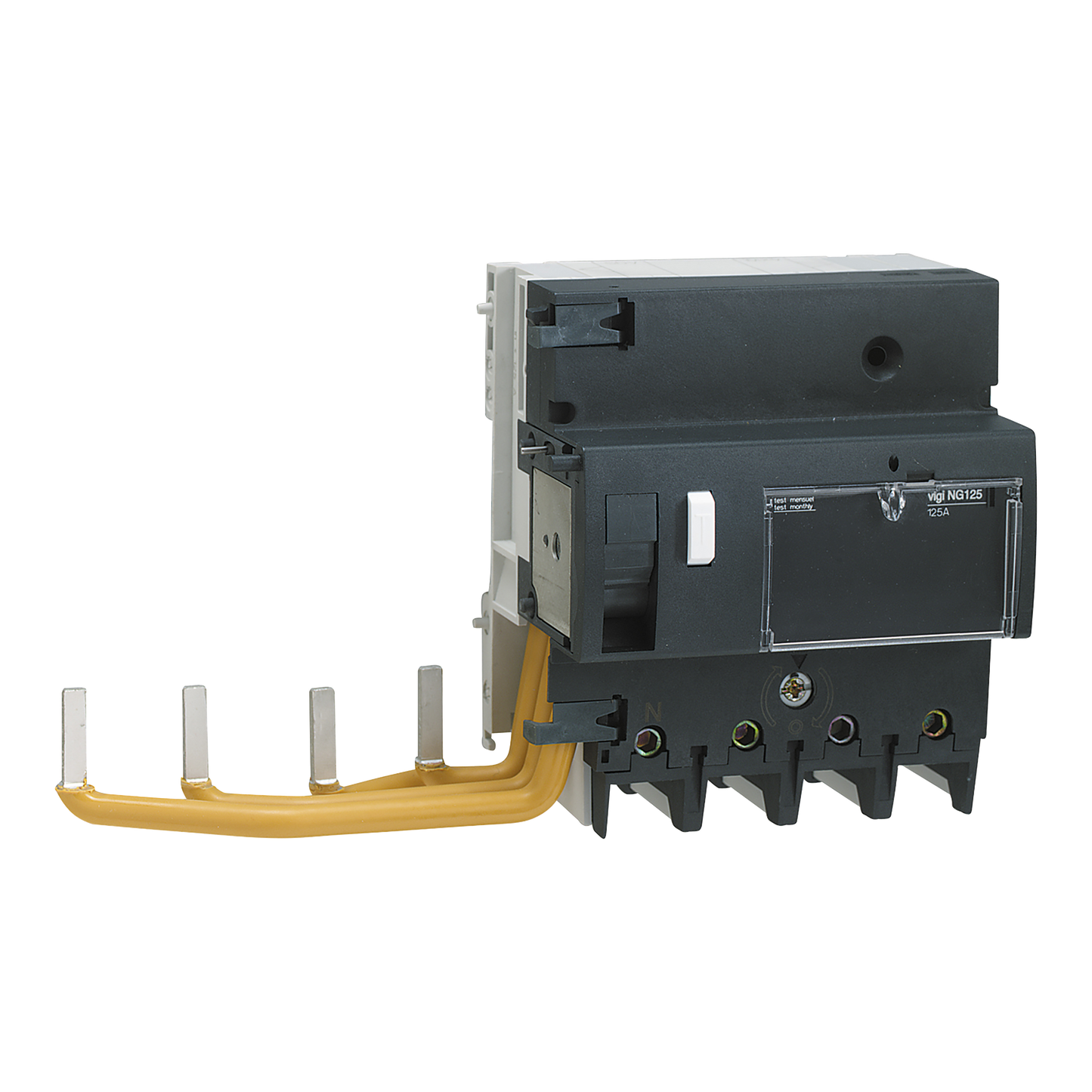 Schneider Electric-19101-Acti9 Vigi NG125 - Bloc diff. 230Vca à 400Vca - 4P - 125A - 30mA - Type A-SI