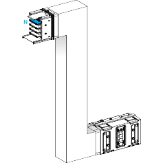 Schneider Electric-KSA630DZE41A-Canalis KSA - Zed vertical 630A - A&C=300mm - B=300-800mm