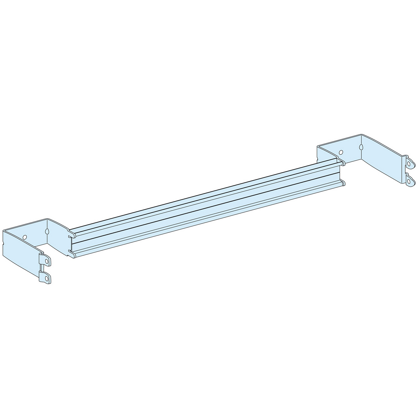 Schneider Electric-LVS03401-PrismaSeT P - Rail - appareillage modulaire - L650