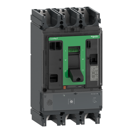 Schneider Electric-C63V31M500-Dsj ML1.3M 3P3D 500A NSX630HB1