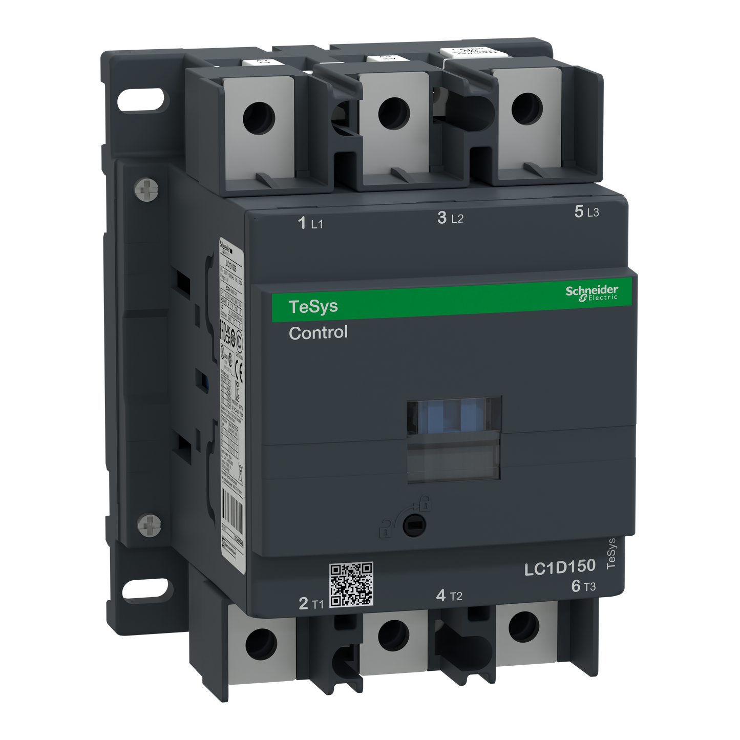 Schneider Electric-LC1D1506P7-TeSys LC1D - contacteur - 3P - AC-3 440V - 150A - bobine 230Vca