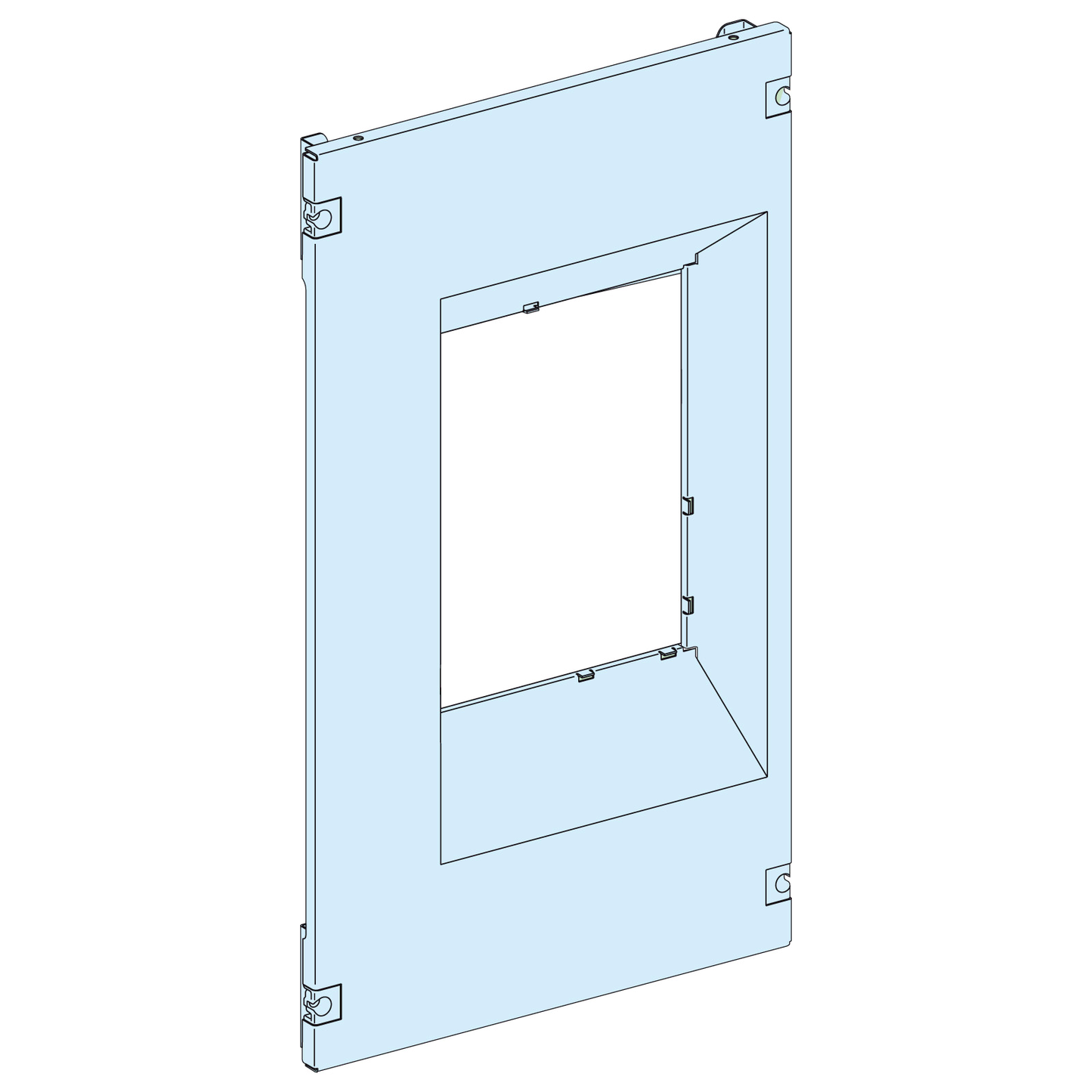 Schneider Electric-LVS03697-PrismaSeT P - Plastron NS800/1600 -11M - 3P4P - L400