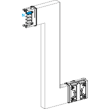 Schneider Electric-KSA250DZE41A-Canalis KSA - Zed vertical 250A - A&C=250mm - B=250-750mm