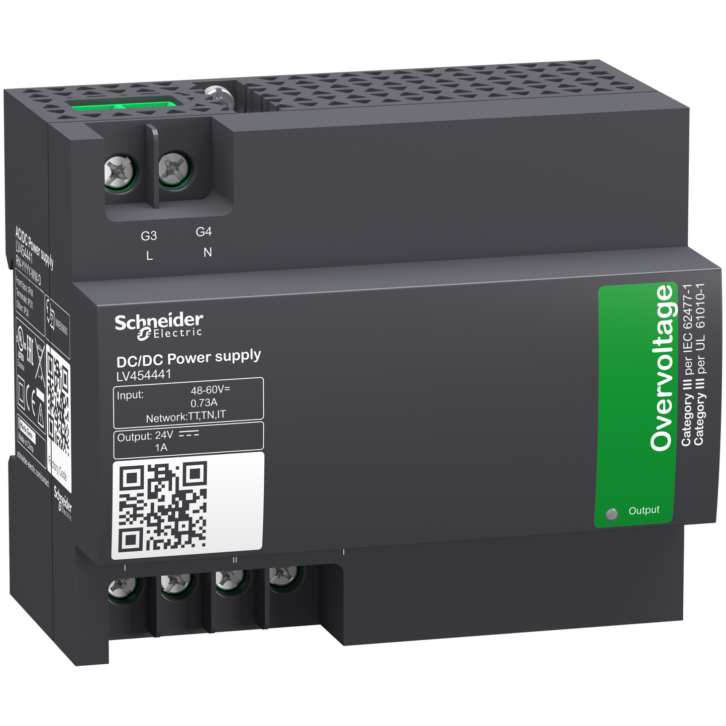 Schneider Electric-LV454441-Mod alim électrique 48/60Vcc
