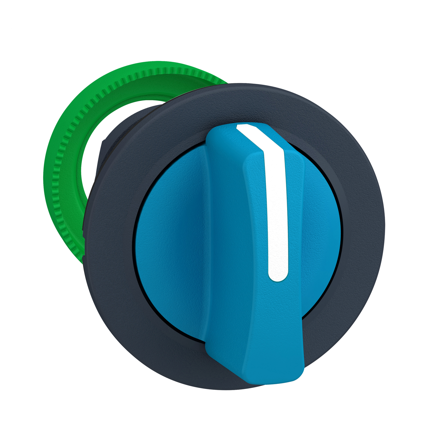 Schneider Electric-ZB5FD306-Harmony XB5 - tête bouton tournant manette - flush - 3 posit fixes - bleu