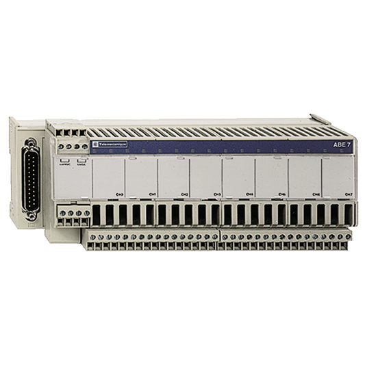 Schneider Electric-ABE7CPA31E-Telefast - Bornier ABE7, pour la distribution de 8 voies d'entrées analogiques